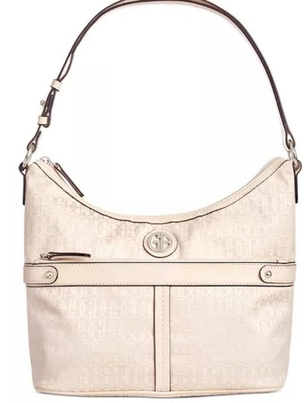 Giani Bernini Annabelle Signature Hobo Shoulder Bag - Picture 3 of 12